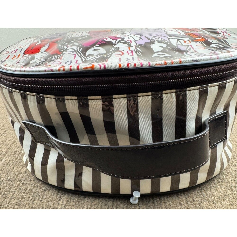 Henri Bendel Power Of Fashion Cosmetic Travel Bag Toiletry Zip Bag - Picture 7 of 15